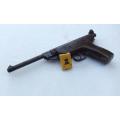 AN AWESOME POWERFUL VINTAGE SPRING LOADED PELLET GUN !! WITH PELLETS !! WORKS 100%