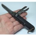 R1 START !! A TOTALLY COOL RARE WW2 MILITARY STAMPED POCKET KNIFE DATED 1940 !! FREE COMBINING !!