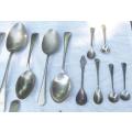 WOW !! A COLLECTION OF 115 PIECES OF ANTIQUE & VINTAGE CUTLERY FROM AROUND THE 1880`S TO THE 1960`S