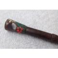 VINTAGE CORKSCREW - HAND MADE HAND PAINTED CONCEALED