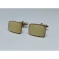 VINTAGE CUFFLINKS - FAUX MOTHER OF PEARL