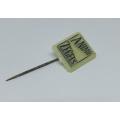 RARE IN SA ! A VINTAGE GLOW IN THE DARK ADVERTISING STICKPIN MADE FOR ANIMO ZEGELS