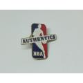 A vintage NBA lapel pin / badge