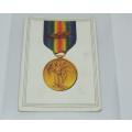 The United Tobacco Company - Vintage collectors cigarette card - Medals & Decorations Series