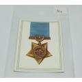 The United Tobacco Company - Vintage collectors cigarette card - Medals & Decorations Series