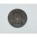 AN 1877 NETHERLANDS ONE CENT COIN