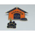 A rare vintage Husky Softball team supporter badge ( American )