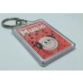 A VINTAGE ` TOTALLY ADDICTED TO MUSIC ` KEYRING