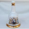 A vintage Bells whisky commemorative decanter made by Wade of England - Fergi & Prince Andrew