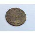 A rare old 2 Penny token made for the Parow Hotel