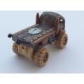 A 2014 Hotwheels Mattel die cast metal model of the Chewbacca truck