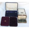 A collection of antique & vintage presentation boxes - Bid for the lot