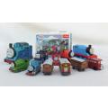 An adorable lot of Thomas the tank engine & friends models plus complete puzzle - Bid for the lot