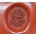 Unusual find !! An antique red wax seal