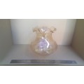Antique glass lamp shade
