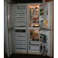 Indesit series 2000 double fridge & freezer, 2 matching units, 560 litres, perfect working condition
