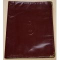 Genuine Cartier leather document holder