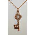 9k / 9ct gold 21st key Pendant / Charm. Ready for you. Last one!