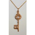 9k / 9ct gold 21st key Pendant / Charm. Ready for you. Last one!