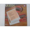 Queen - Live  ( 1984 SA released rare , collectable LP )