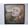 David Bowie - Hunky Dory  ( scarce 1972 SA released LP, un - laminated,embossed sleeve )