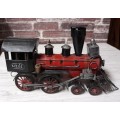 Vintage - Tin / Metal Locomotive 36cm x18cm