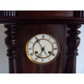 ANTIQUE GERMAN WALL CLOCK CIRC 1890