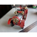 HAND CRAFTED TIN PLATE FIRE ENGINE
