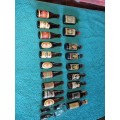 SOME RARE MINIATURE BOTTLES...SAB BEERS, LECOL ETC. PLEASE SEE