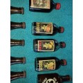 SOME RARE MINIATURE BOTTLES...SAB BEERS, LECOL ETC. PLEASE SEE