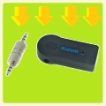 Wireless  Hands free Car Bluetooth Receiver AUX 3.5mm (Local Stock)