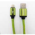 Braided Apple Iphone Lightning to USB fast charge and sync cable 2m, 2.0A (In Stock)