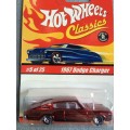 Hot Wheels - 67 Dodge Charger - Classics series 1 - Redline classics wheels