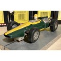 Old Formula 1 Slot Car - Unsure Of The Brand - Green