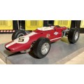 Old Formula 1 Slot Car - Unsure Of The Brand - Red