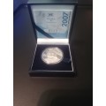 2007 SA Silver R1 Proof F.W. De Klerk Coin