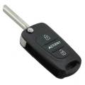 Hyundai Accent 3 Button Flip Key Remote Key Blank