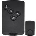 4 Button For Renault Laguna Megane Clio Smart Key Card Remote Key Shell Case Fob