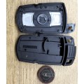 Remote Key Case for BMW 1 3 5 6 Series Smart Key Shell Blade Fob E90 E91 E92 E60 With Battery