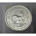 2 x 1oz pure SILVER KRUGERRANDS 2021 (BU) - TWO for YOU!