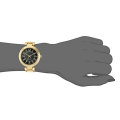 Nine West Women's  Gold-Tone Bracelet Watch