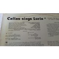 Maria Callas  Callas Sings Lucia Vinyl LP