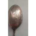 Sterling Hallmarked British town Hull Souvenir spoon circa 1959