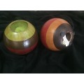 Wooden decorative Candle holders for tealight candles
