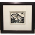 Pierneef- Photolithograph- titled `Antheap S.W.A`