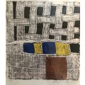 Hannes Harrs - signed, limited edition collagraph on paper