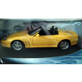 **RARE & NEW** Hot Wheels Ferrari 550 Barchetta Pininfarina - Yellow 1/18 - MINT