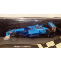 **RARE & AS NEW** 1/18 Minichamps Benetton Renault Sport B201 - Jenson Button
