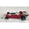 **EXTREMELY RARE & AS NEW** 1/18 Hot Wheels Elite F1 Ferrari 312 T2 - Niki Lauda #1 - Monaco GP 1976