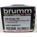 **BRAND NEW** 1/43 Brumm Alfa Romeo 158 1950 - Nino Farina #2